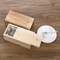 4 Pack Unfinished Wood Storage Box with Slide Lid, Vintage Keepsake Case Cards Container Small Gift Box for Art Hobbies, DIY Craft, Desktop Bead Organizer